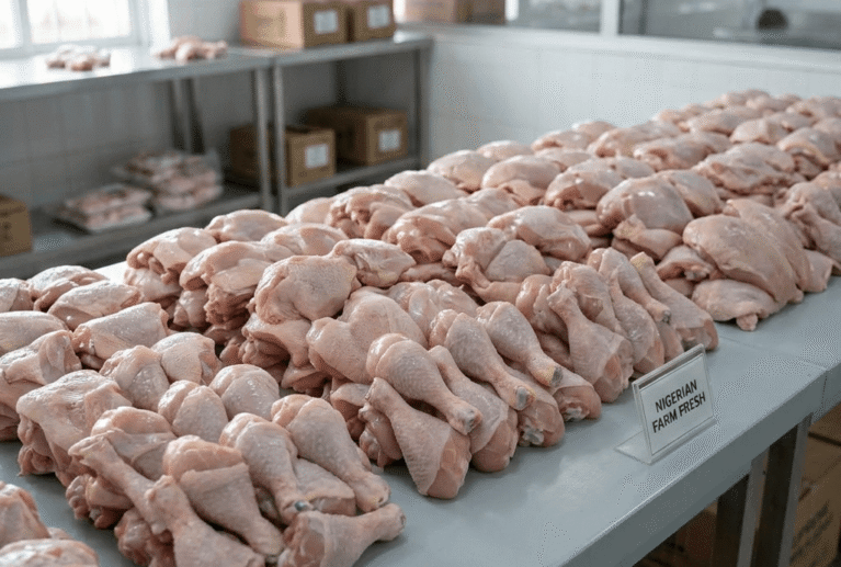 We supply processed frozen chicken, prepared under hygienic conditions to retain flavor and freshness. This convenient product ensures our poultry reach customers in optimal condition.