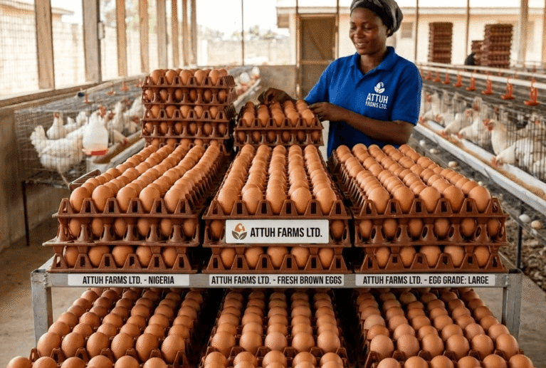 Collected daily from our healthy layer birds, our fresh farm eggs are a staple of the poultry operation. Each egg is handled with care to maintain quality, freshness, and safety for consumption.